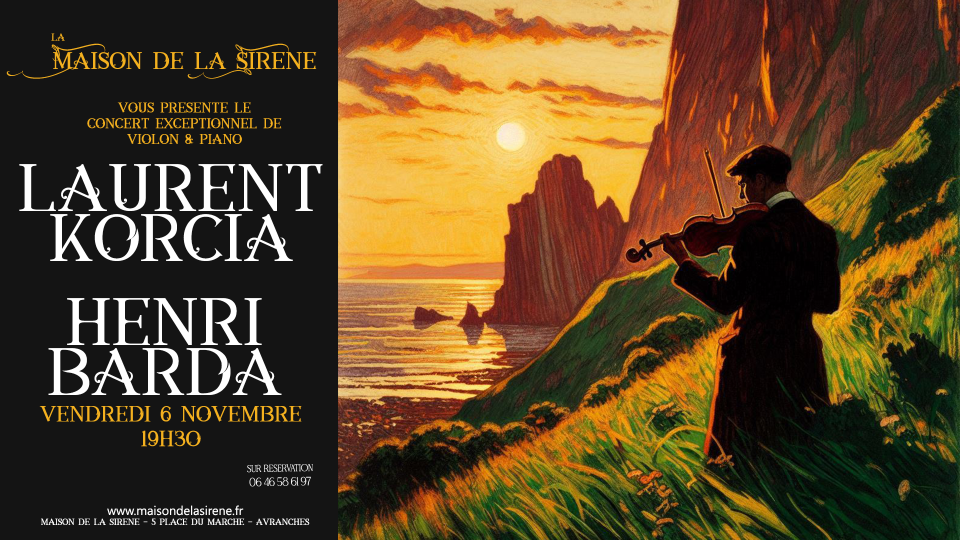 Image pour [CLASSIQUE] Laurent Korcia et Henri Barda - Rencontre