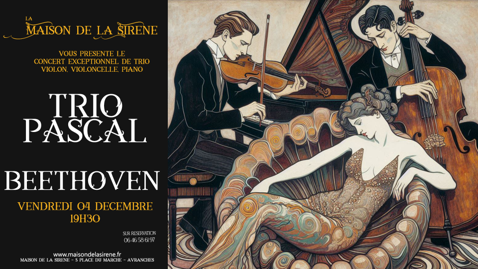 Image pour [CLASSIQUE] Trio Pascal - Beethoven 