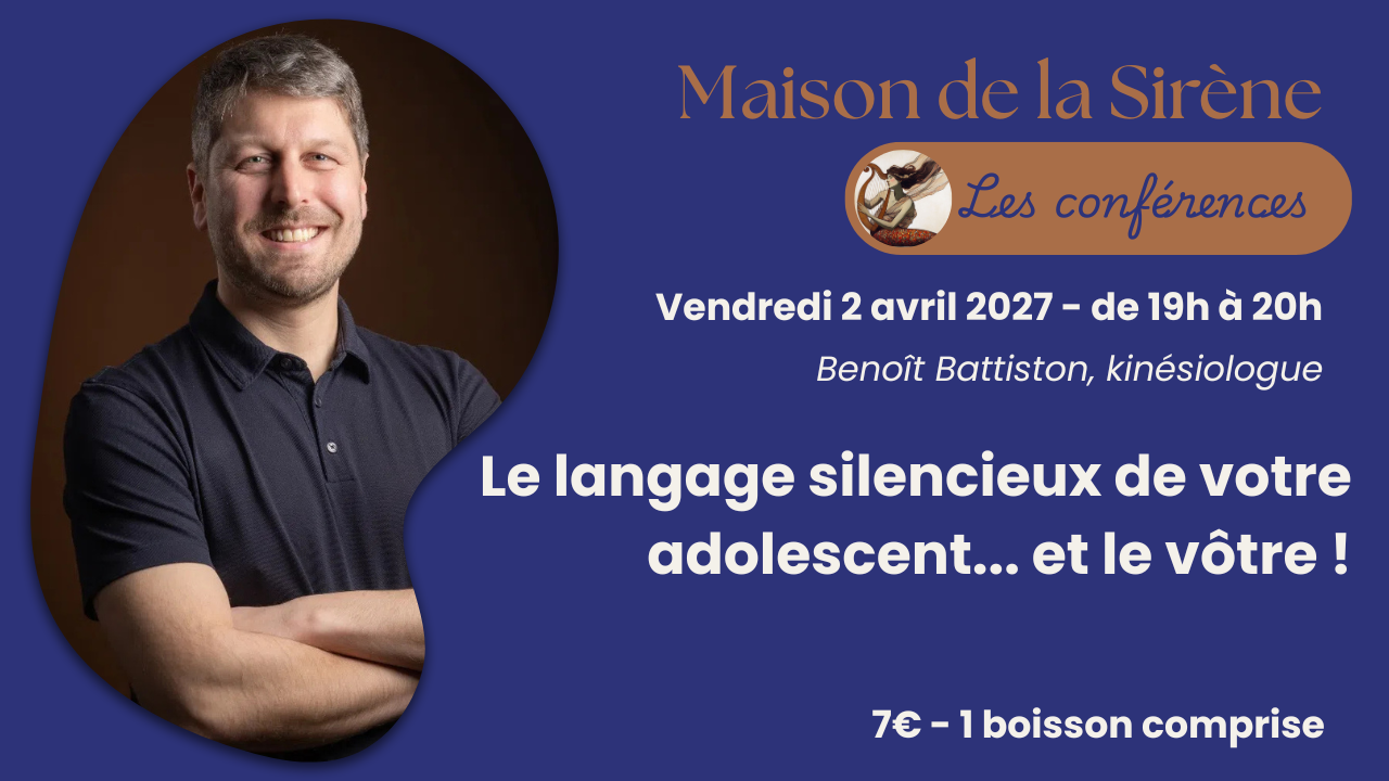 [conférence] Le langage silencieux de votre adolescent... et le vôtre ! par Benoît Battiston
